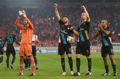 Olympiakos 0-3 Arsenal