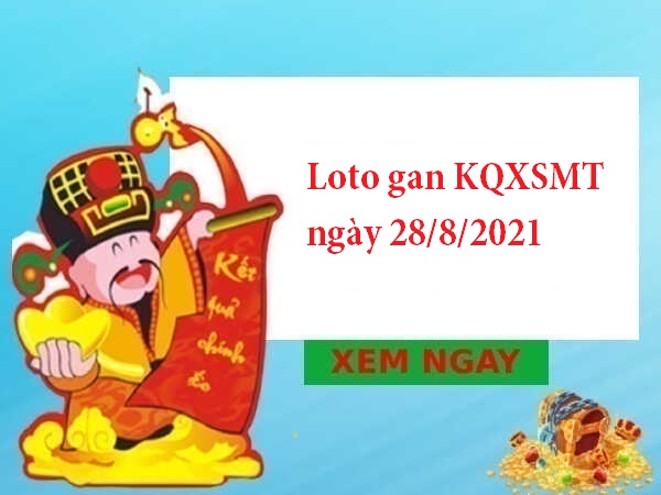 Loto gan KQXSMT ngày 28/8/2021