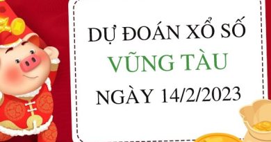 Dự đoán xổ số Vũng Tàu ngày 14/2/2023 thứ 3 hôm nay